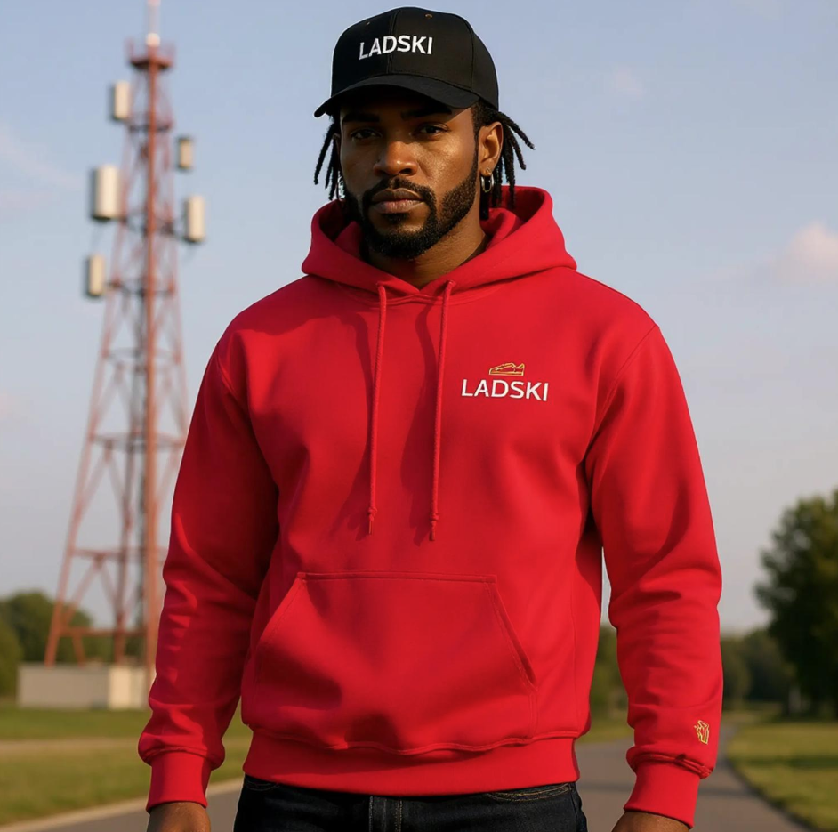 LADSKI “For the Modern Lad” Premium Men’s Pullover Hoodie | Lane Seven LS13001