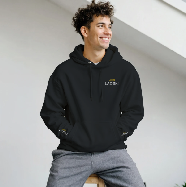 LADSKI “For the Modern Lad” Premium Men’s Pullover Hoodie | Lane Seven LS13001